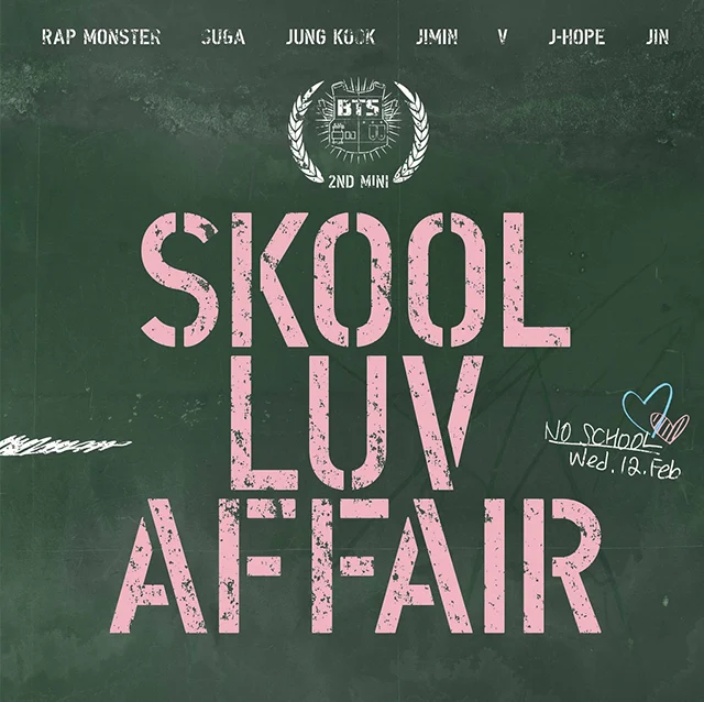 BTS Skool Luv Affair Album Cover