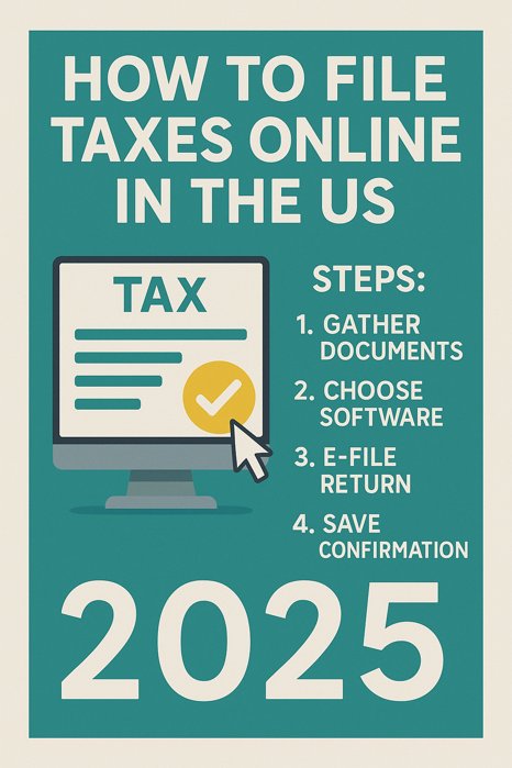 How to file taxes online in the US - Step-by-step 2025 guide to IRS e-file, top tax software, and online submission tips for beginners