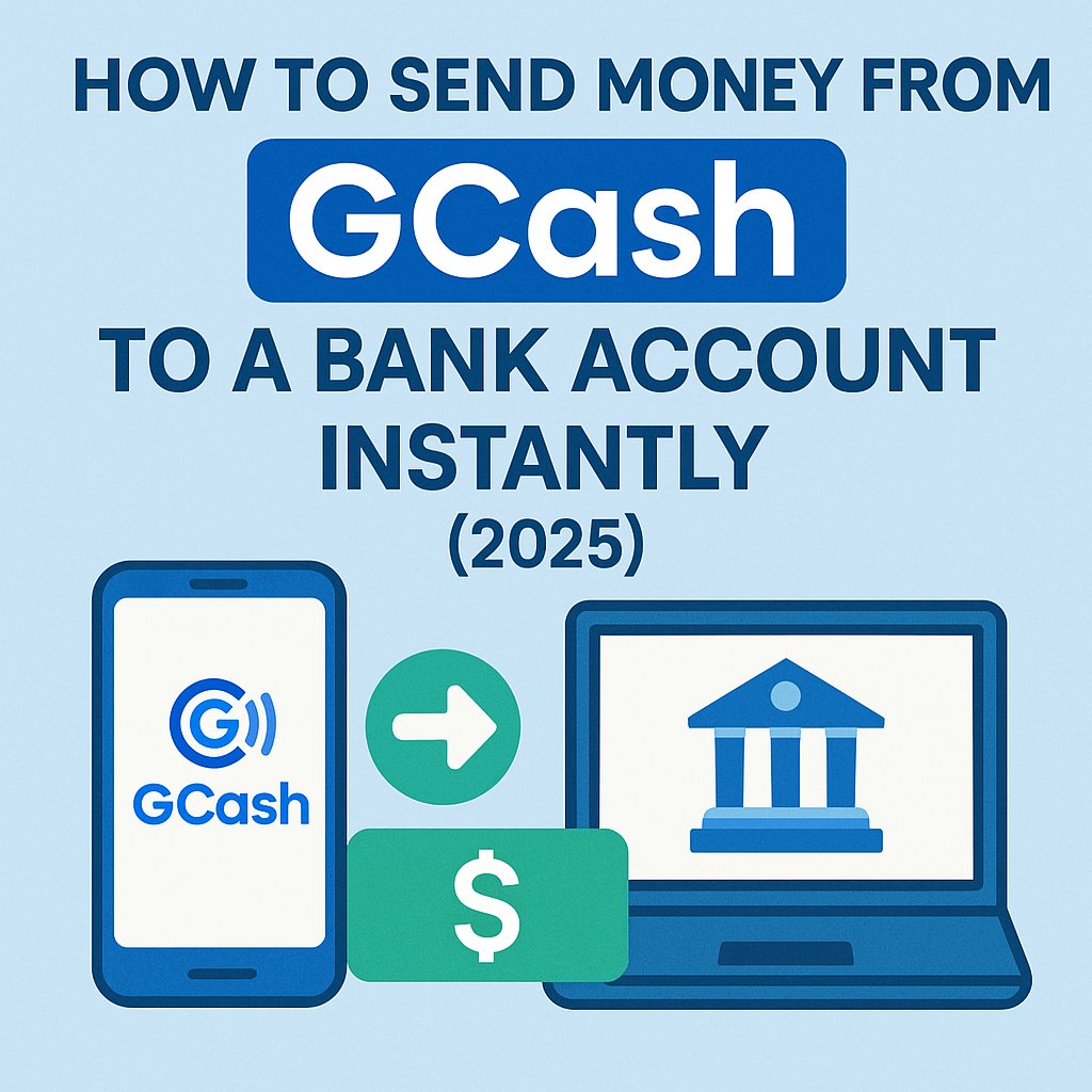 Step-by-step guide on how to send money from GCash to a bank account instantly in the Philippines, including fees and tips for 2025